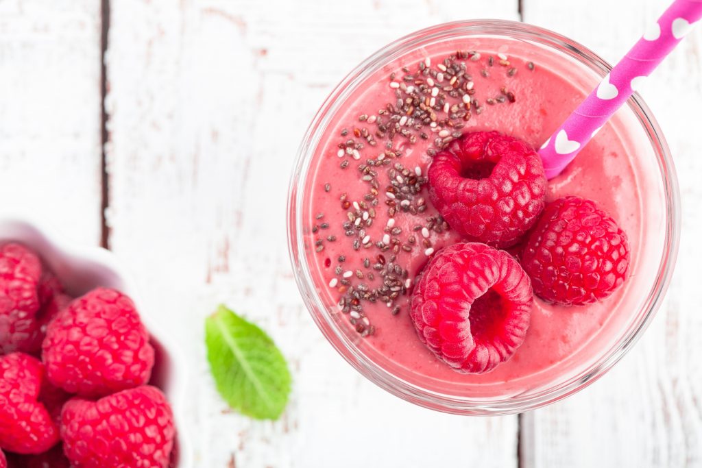 Raspberry Chai Smoothie